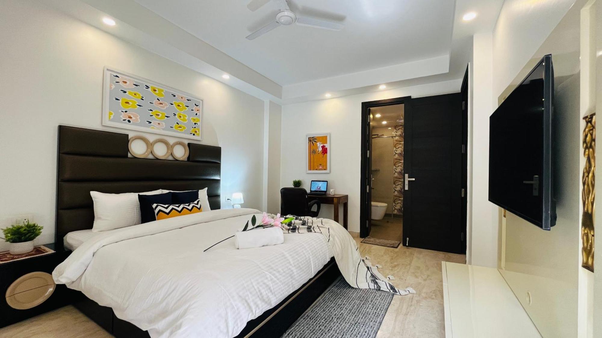 Olive Service Apartments - Greater Kailash Nueva Delhi Exterior foto