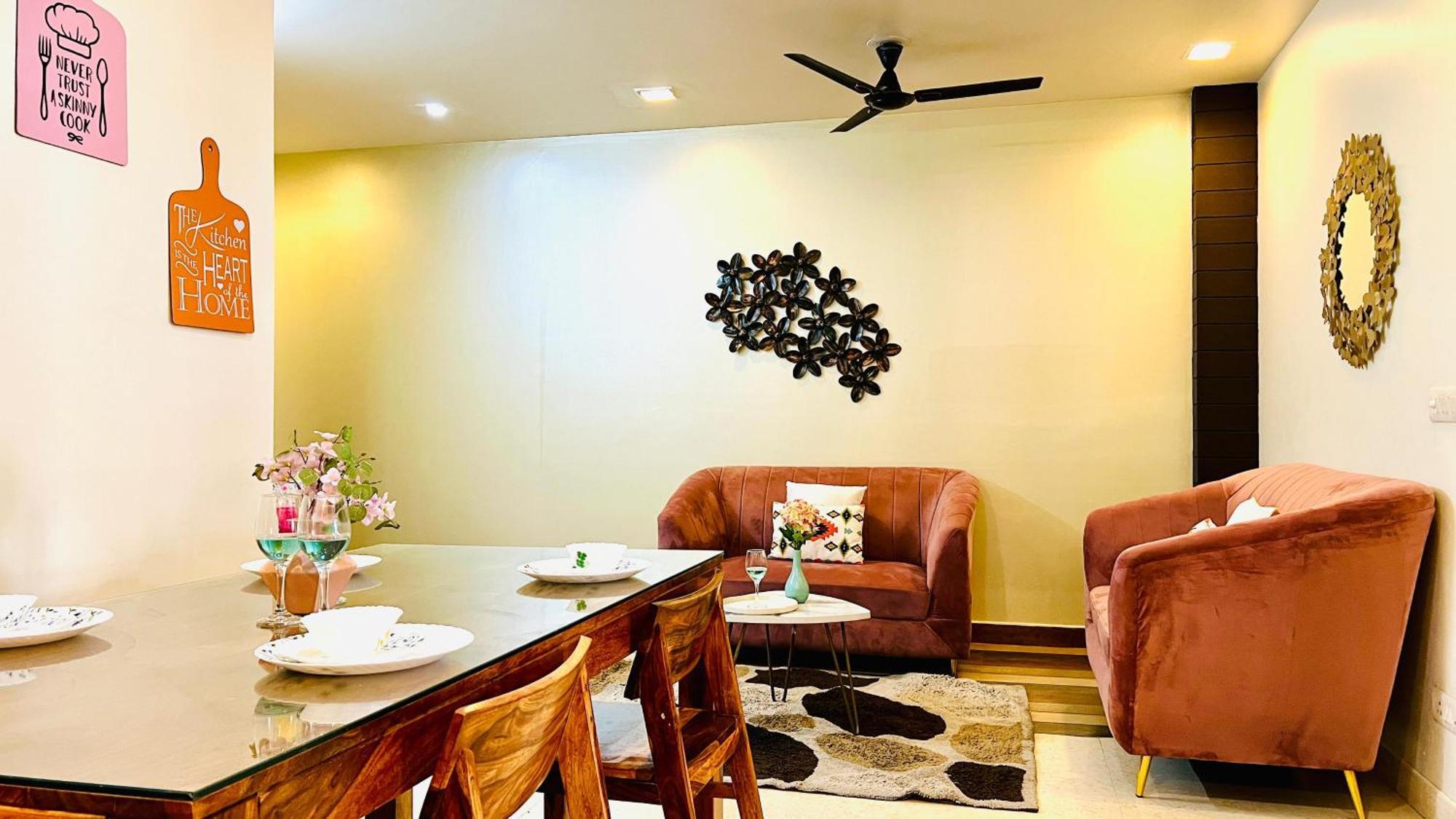 Olive Service Apartments - Greater Kailash Nueva Delhi Habitación foto