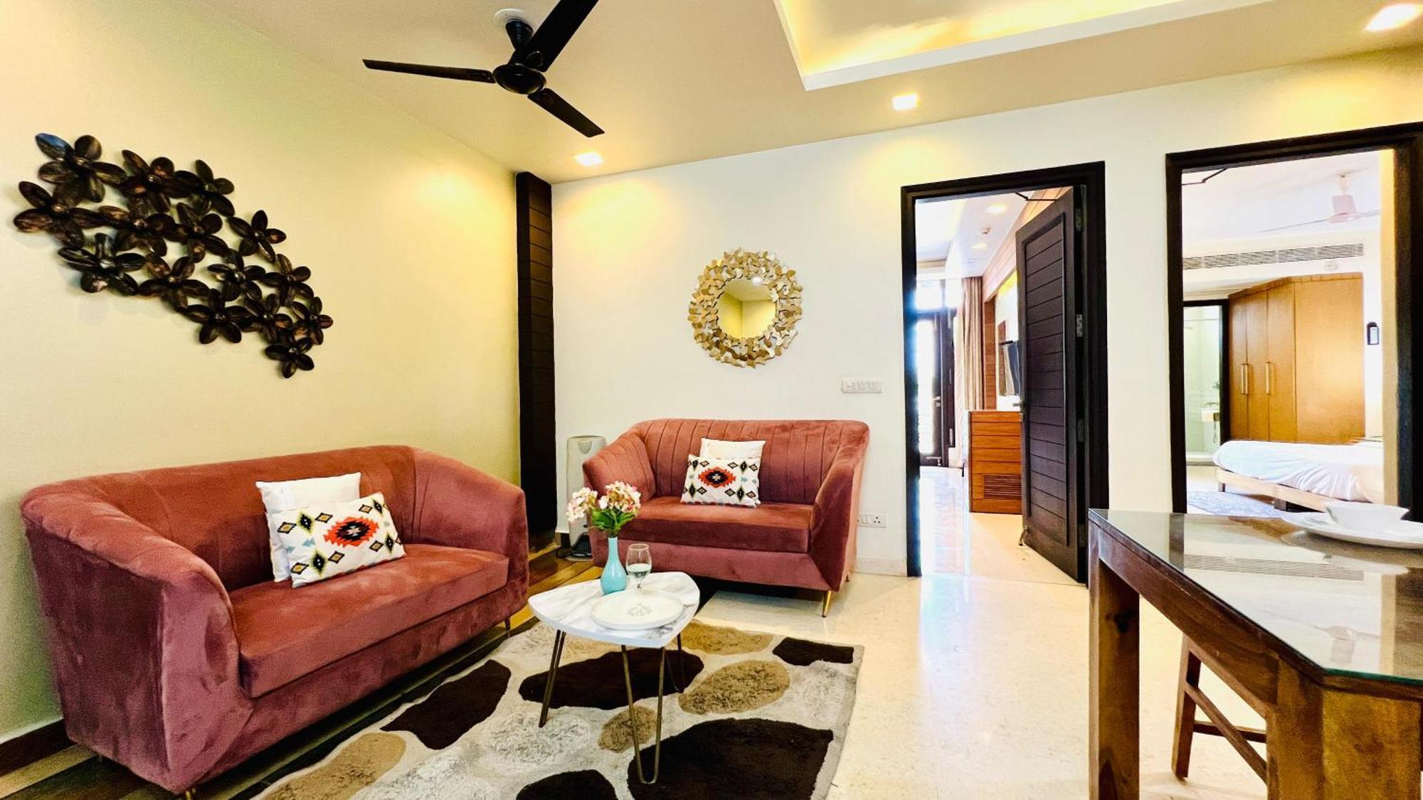 Olive Service Apartments - Greater Kailash Nueva Delhi Exterior foto